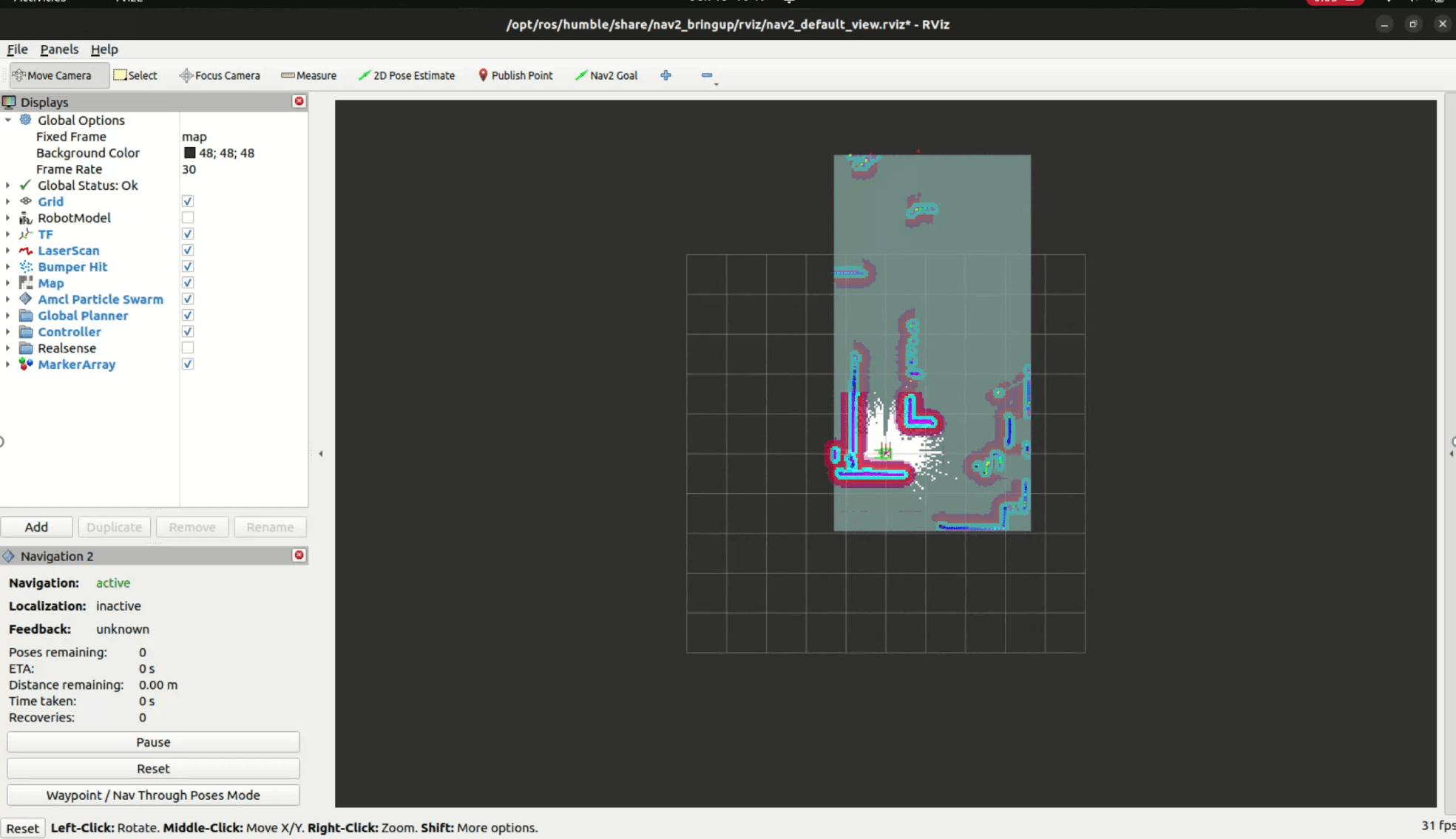 AutonomousRobot: Transforming mDetect project to a ROS 2 Humble TurtleBot3-Style Project