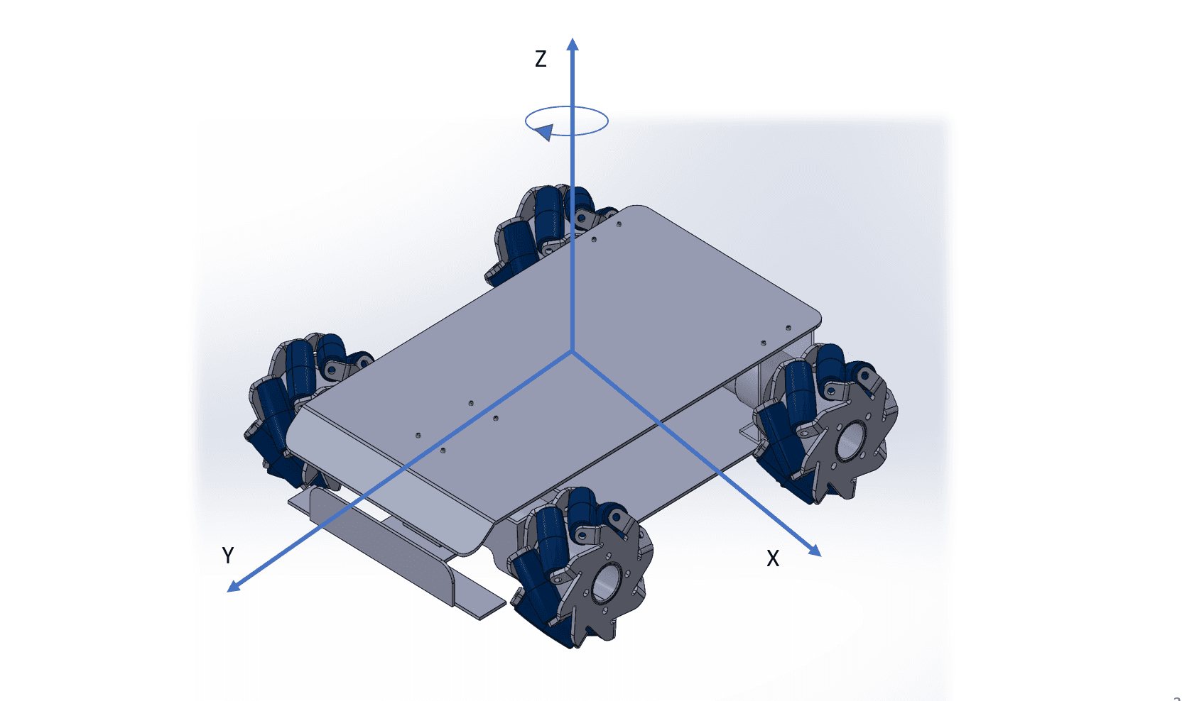 Autonomous Robotic Muon Detector Platform