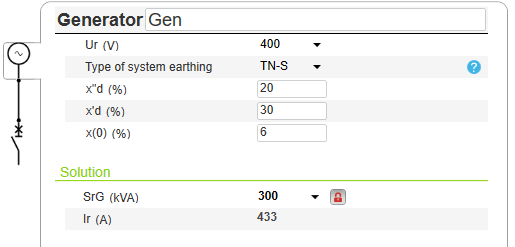 Ecodial Generator Input
